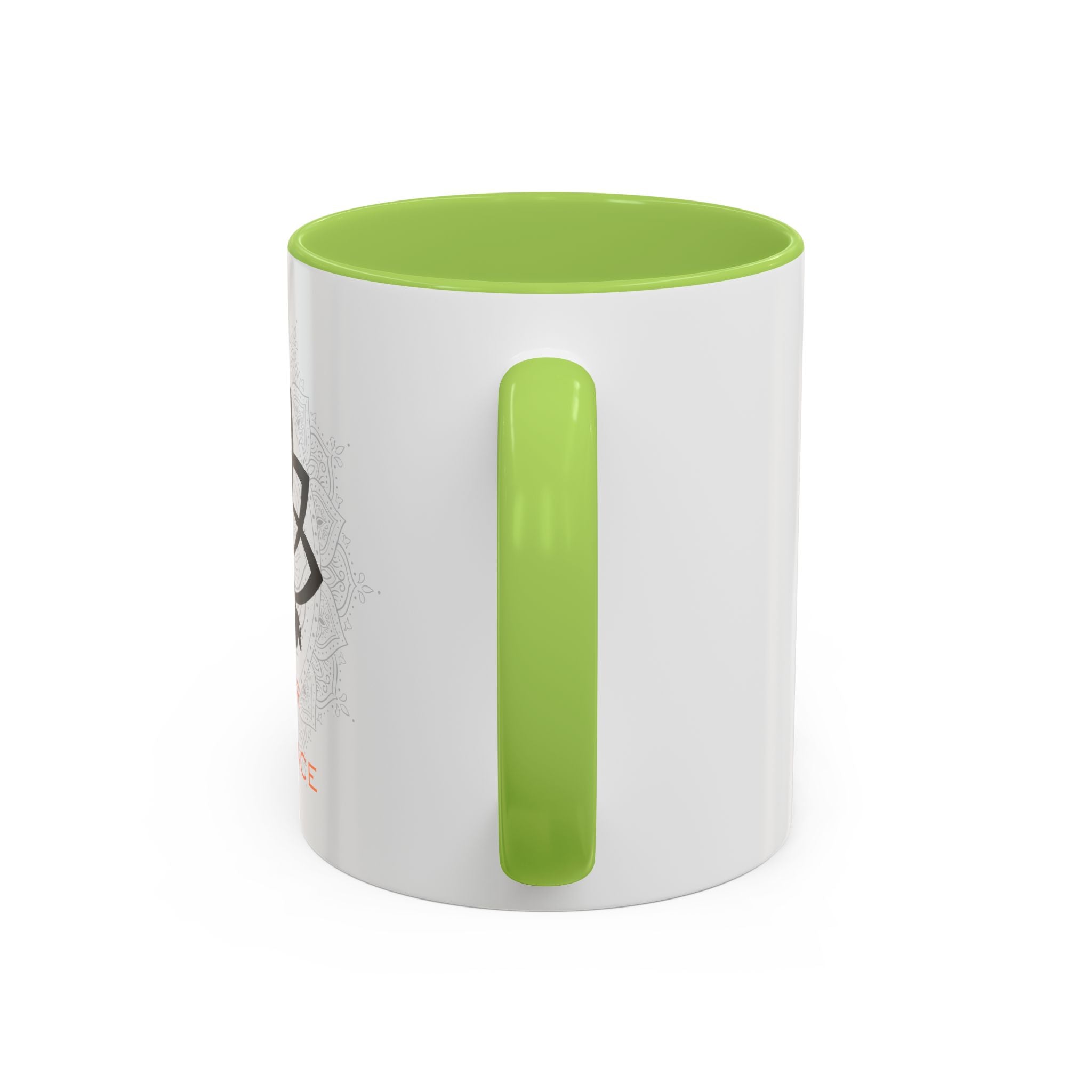 Meditation Lotus Coffee Mug – "Be Your Inner Peace" Accent Mug