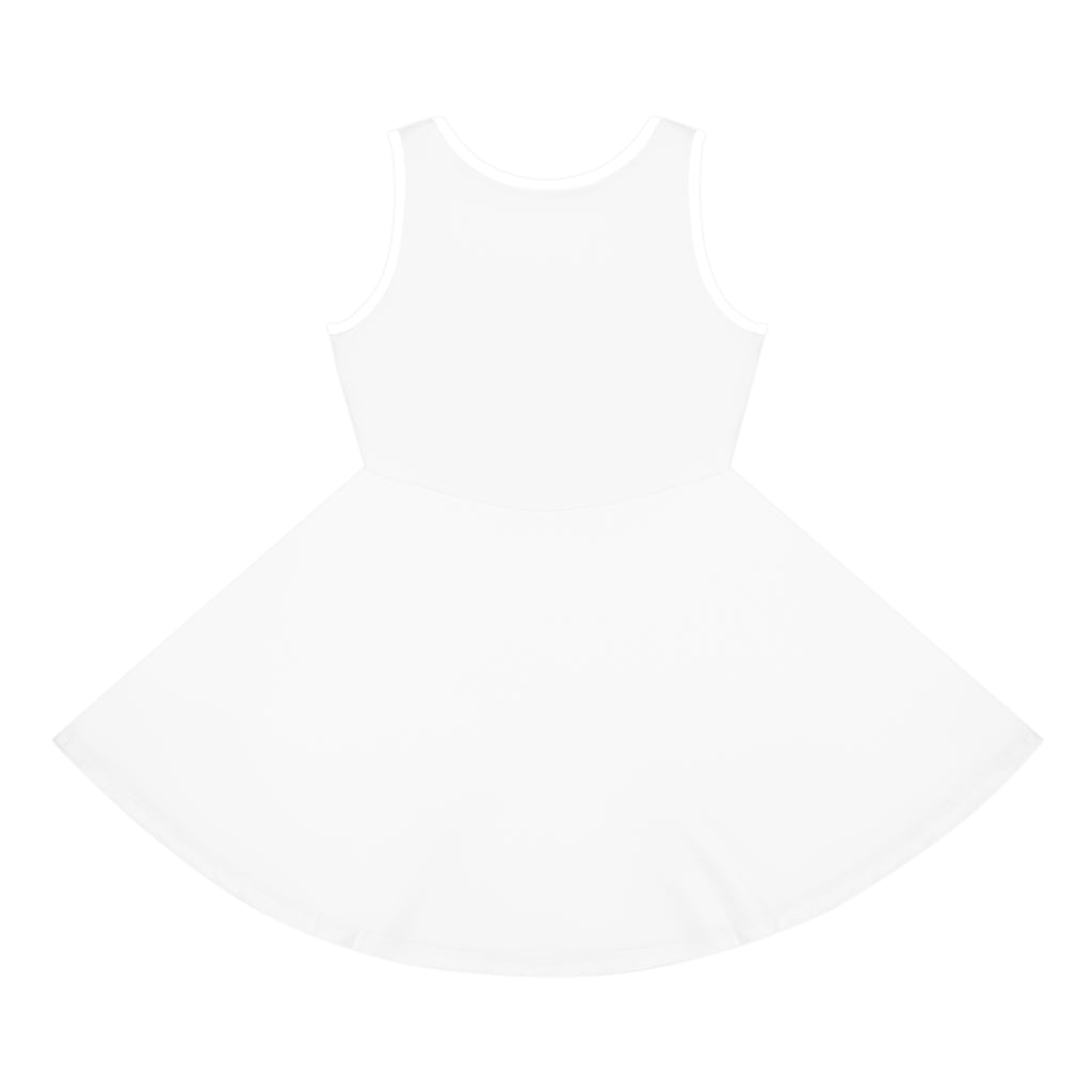 Girls' Dance Sundress — "Dance Ballet Club" Sleeveless Twirl Dress