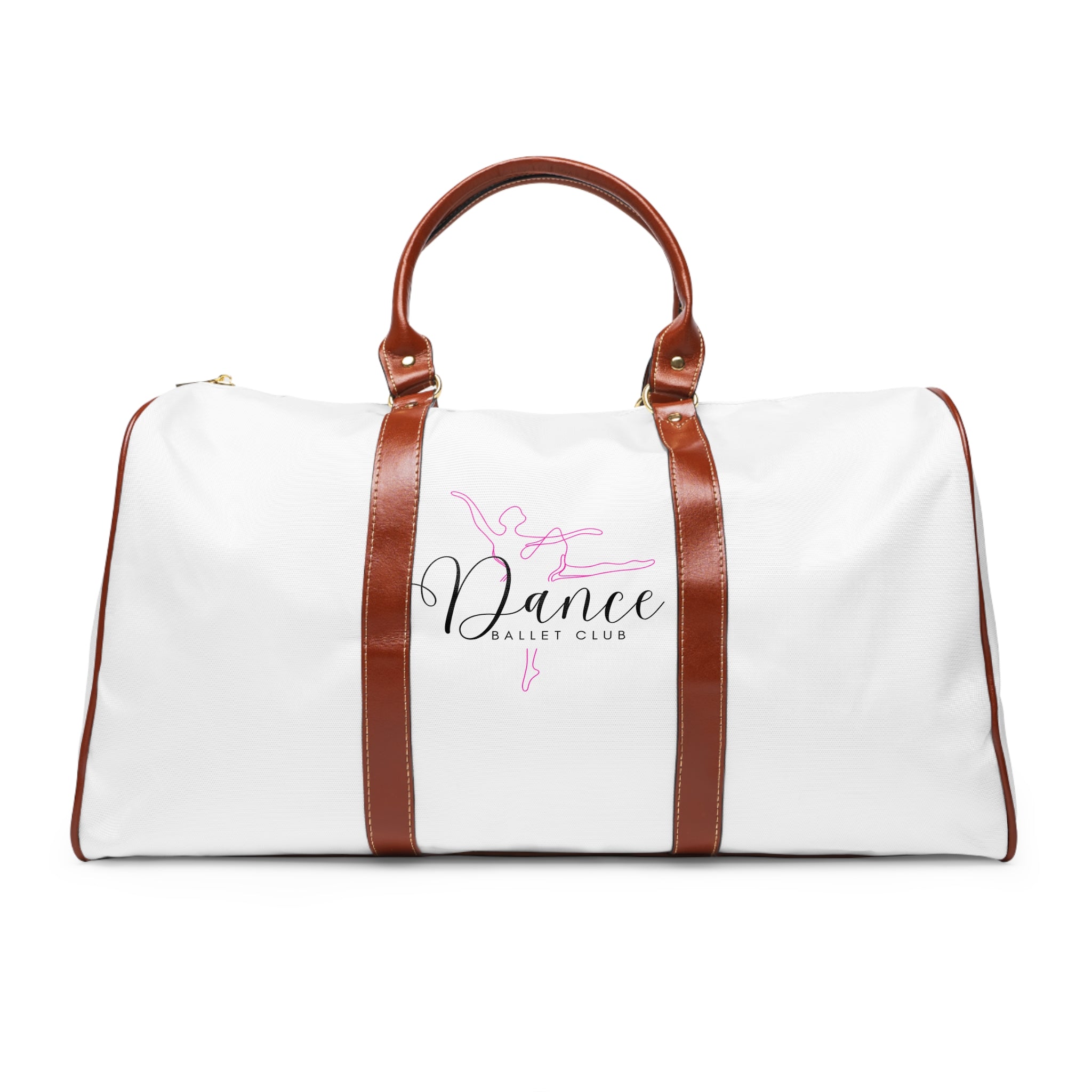 Dance Ballet Club Waterproof Travel Bag – Dancer Duffel for Ballet Class & Weekend Trips