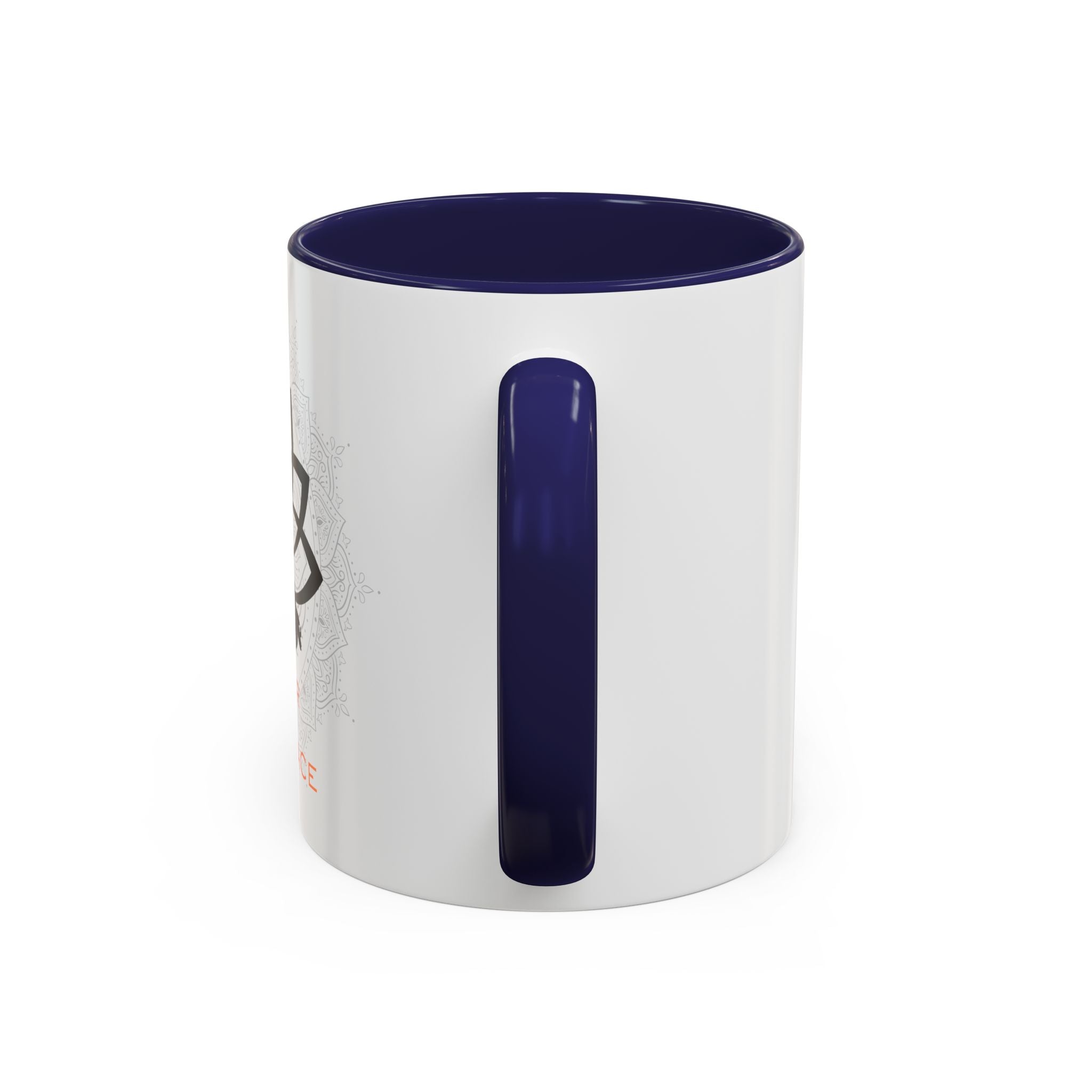 Meditation Lotus Coffee Mug – "Be Your Inner Peace" Accent Mug