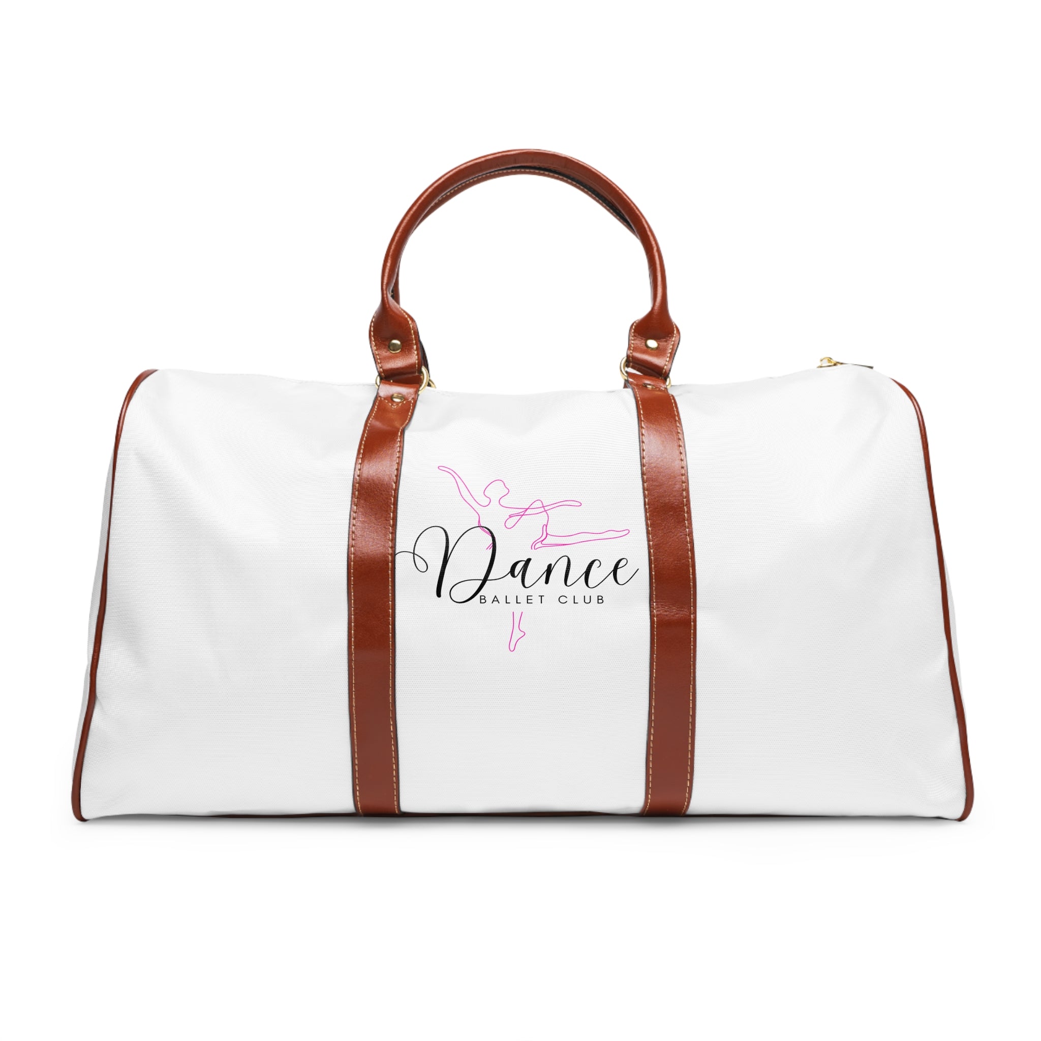 Dance Ballet Club Waterproof Travel Bag – Dancer Duffel for Ballet Class & Weekend Trips