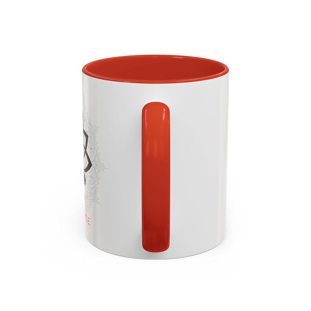 Meditation Lotus Coffee Mug – "Be Your Inner Peace" Accent Mug