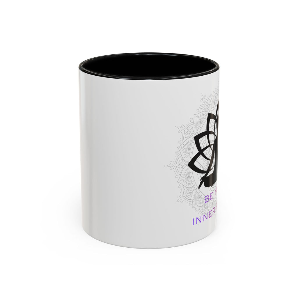 Meditation Lotus Coffee Mug – "Be Your Inner Peace" Accent Mug